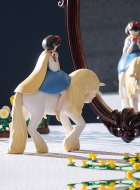 白夜童话白雪公主北欧风酒柜装饰玄关摆件家居饰R品礼物书房摆件