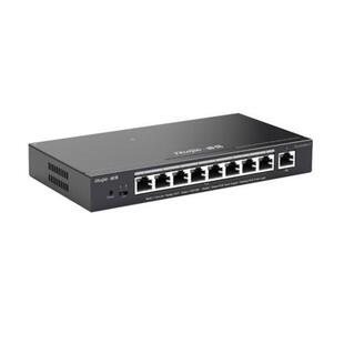 锐捷(Ruijie) RG-ES209GC-P 智能8口千兆POE交换机 1个千兆上联口