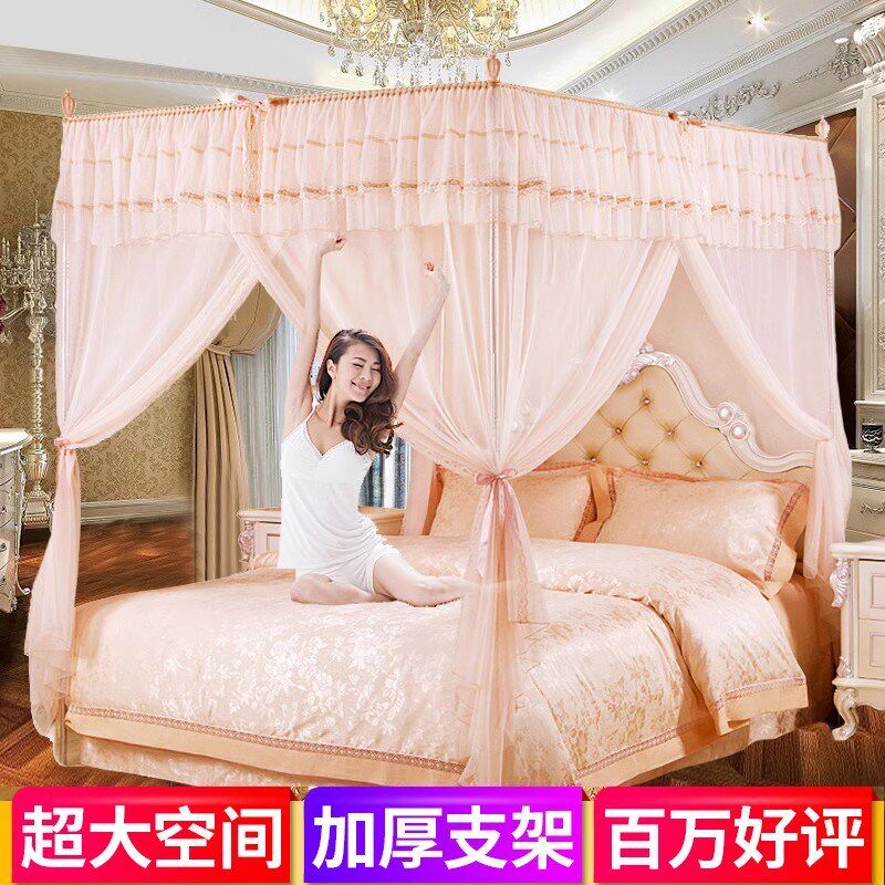 .廷蚊帐尺寸定制落地订制加大1米2床1.5m1鸥8米床2.0定做家用纹帐