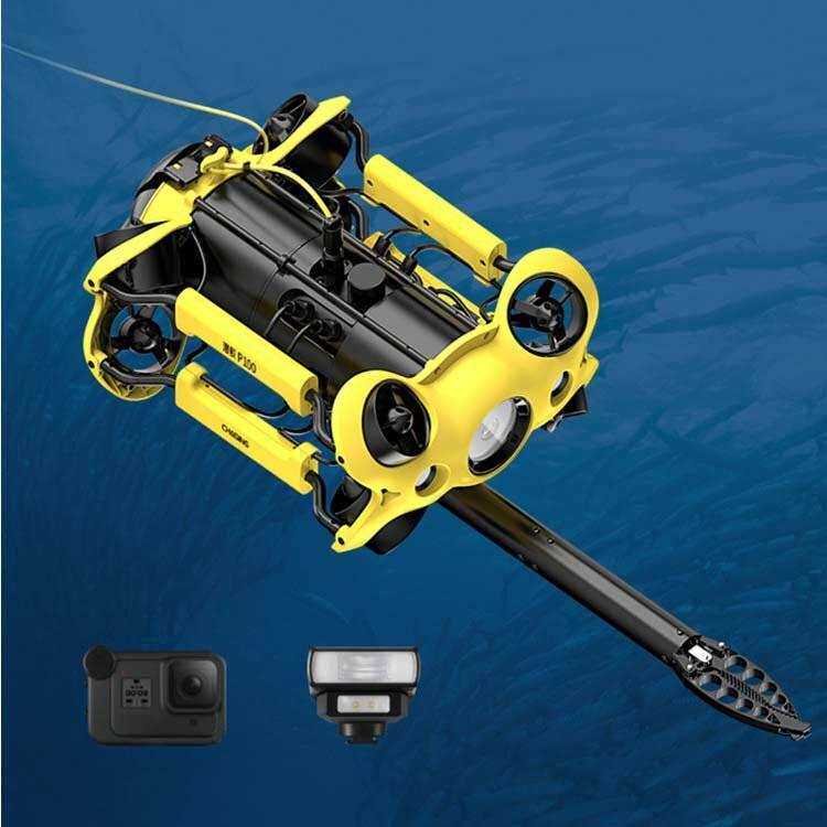 Remote controlled unmanned aerial vehicle for water rescue
