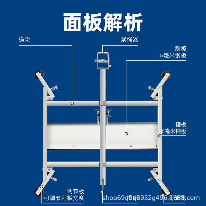 不锈钢刮粪板养猪场鸽笼履带清粪机鸡牛棚六槽轮主机刮粪机电动