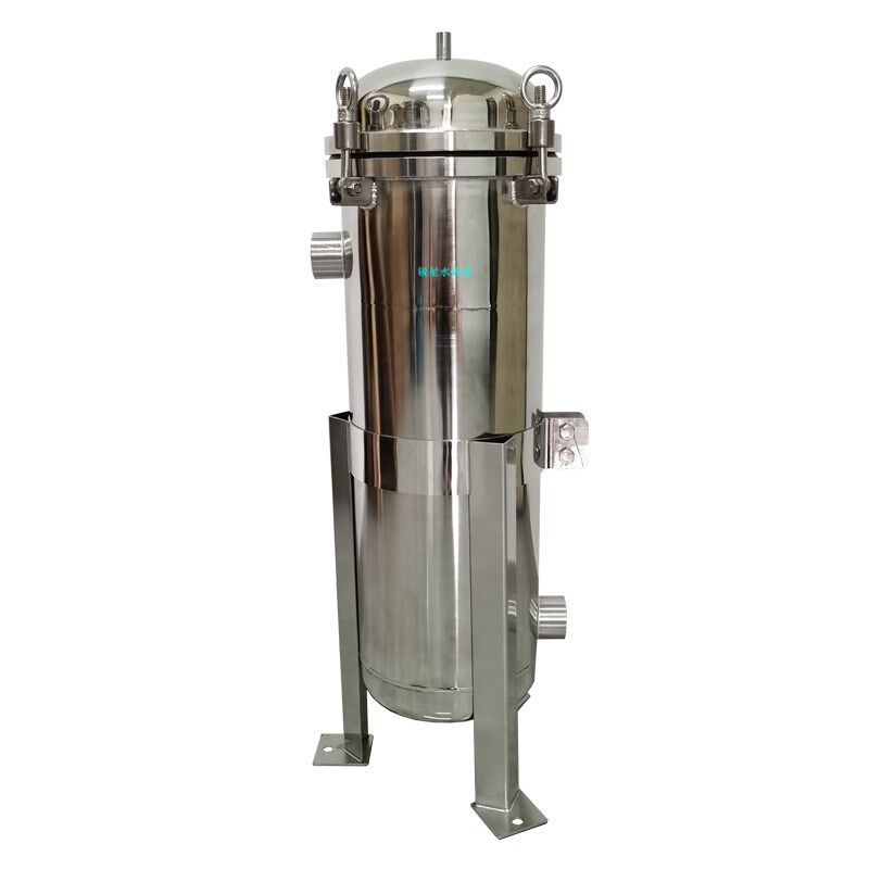 2号袋式过滤器 水处理设备 胶水杂质过滤器 不锈钢网PP滤袋切削液