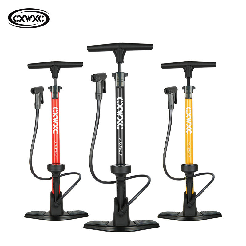 CXWXC自行车打气筒家用立式落地高压打气机公路山地电动摩托汽车