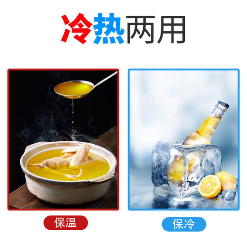 保温袋保冷保鲜野餐篮饭盒户外手提菜篮子可折叠加厚购物筐野餐包