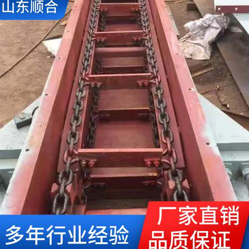 顺合直供FU350链式输送机安装方便MC埋式刮板机