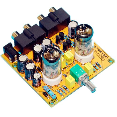 6J1电子管胆机缓冲前级发烧hifi甲类功放6j2放大器diy套件成品板