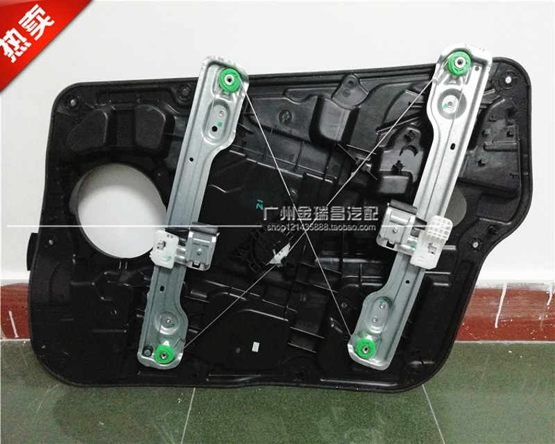 适用现代升八名图门动玻璃索降器支架左前车朗升降器电动摇窗机