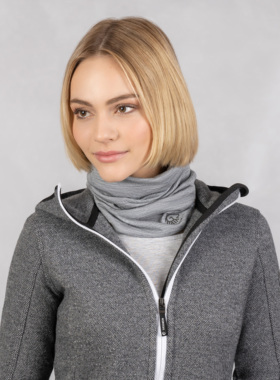 GIESSWEIN美利奴羊毛轻薄保暖排汗针织澳毛脖套围脖欧美同款