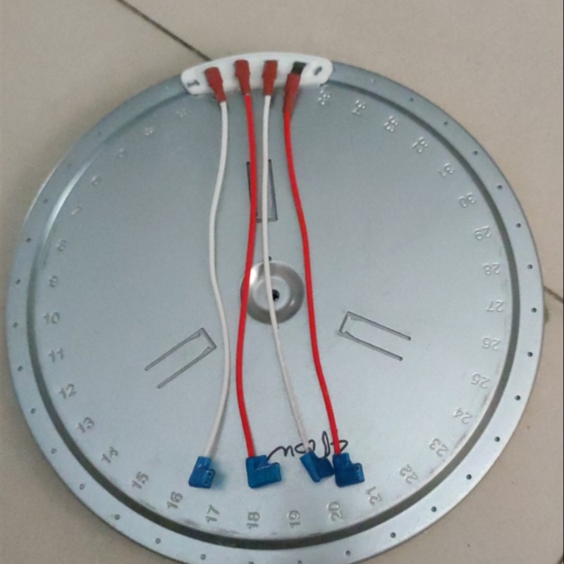 30CM电陶炉发热炉盘六脚接线加热盘3000W5000w