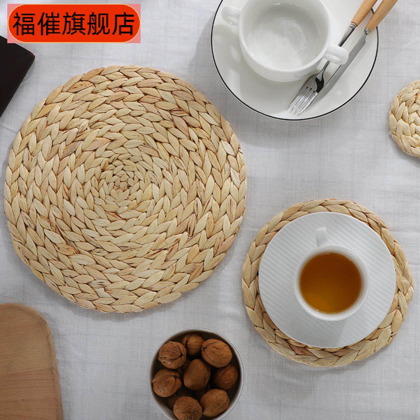 草编餐垫杯垫碗垫锅垫茶垫纯手工