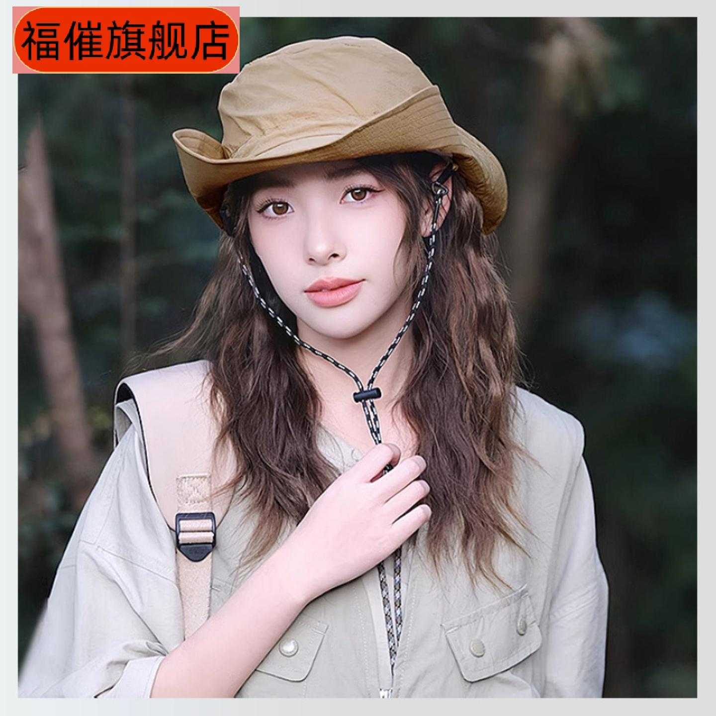 高品质速干收纳渔夫帽男女夏季