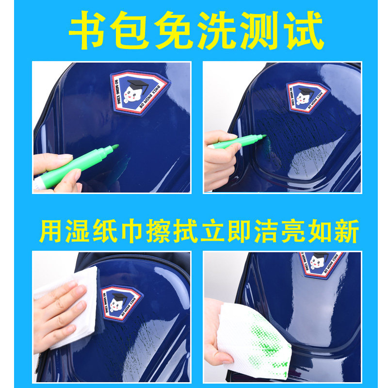 小学生拉杆书包男孩1-2-3-6年级儿童书包女生6-8-12周岁防水免洗4
