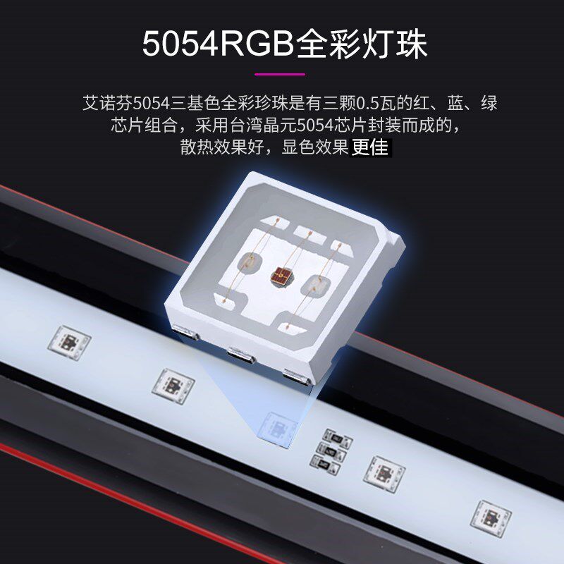 AEROFIN鱼缸灯led防水增艳三基色水陆两用潜水灯架通用电压