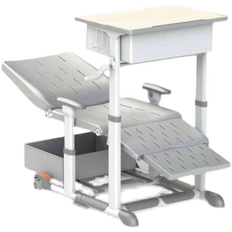 小学生中学生午休课桌椅午睡床折叠椅手摇可升降可躺少儿学习桌椅,商业/办公家具,自习桌椅,淘宝优惠券,粉丝福利购,淘宝优惠卷