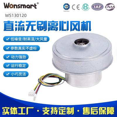 微型直流无刷高压大风量吸尘器播种机机械设备用鼓风机吸尘器风机