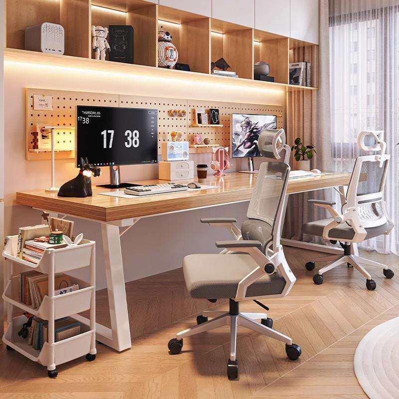 双人大书桌成人家用电脑桌长工作台卧室学习桌简易办公桌椅组合,模玩/动漫/周边/娃圈三坑/桌游,模型制作工具/辅料耗材,淘宝优惠券,粉丝福利购,淘宝优惠卷