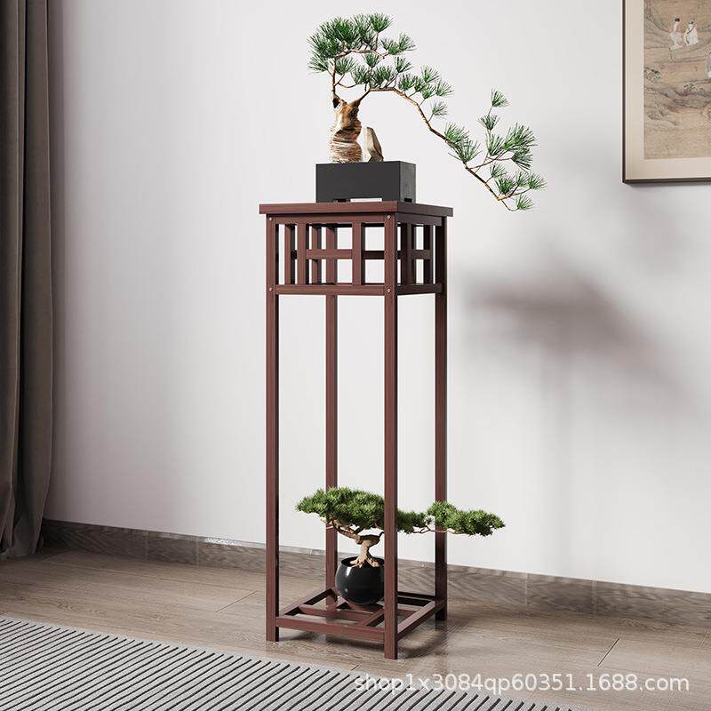 花架子客厅落地式花台装饰摆件摆放架中式阳台花盆植物展示置物架
