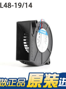 原装ebmpapst风机RL48-19/1424V0.21A5W涡轮鼓风机散热风扇