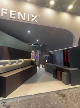 富美家FENIX抗倍特防火板HPL意大利原产超柔触感创意创新材料