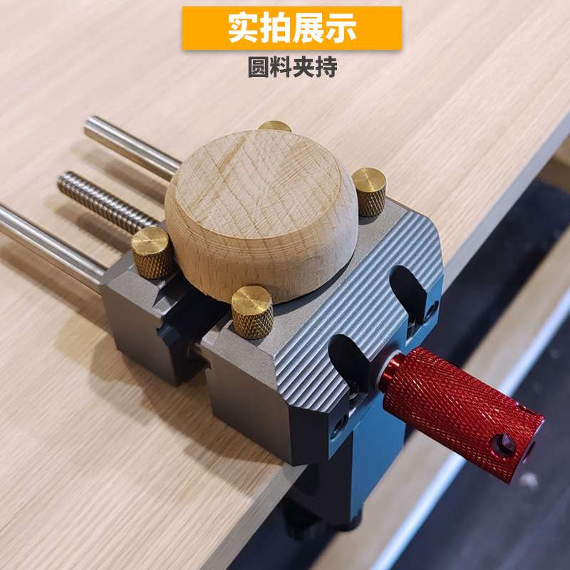铝合金木工桌面台虎钳多功能小型桌钳夹持固定家用工作台夹钳工具