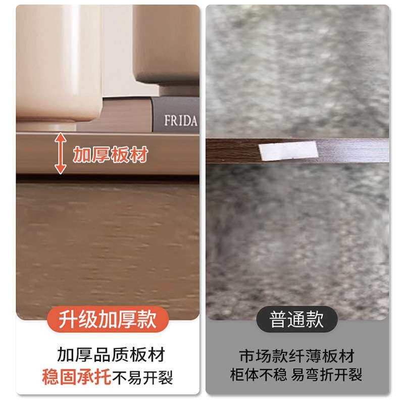 餐边柜斗柜客厅收纳矮柜子储物柜靠墙置物柜厨房橱柜实木色茶
