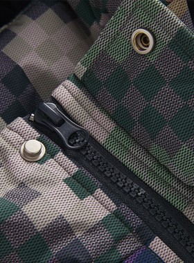 2025新款ASGM儿童极寒羽绒服电子吧唧赛博款中大童户外M