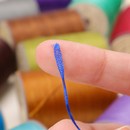 皮具0.5MM扁蜡线斜卷结南美蜡线DIY手绳线编织红绳手工线材蜡线