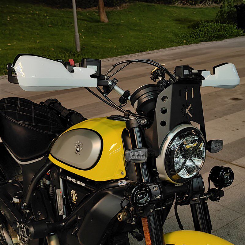 适用高金GK400 GK500攀爬版/穿越版 GK1200改装护手弓摩旅挡风罩