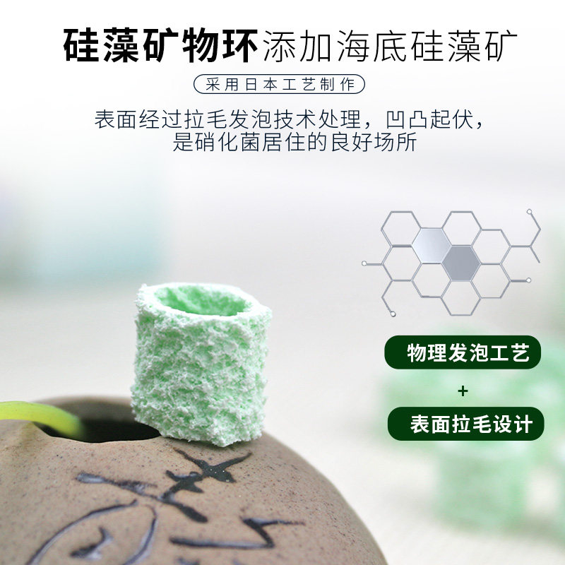 十川鱼缸过滤器陶瓷滤材细菌屋纳米净水过滤材料过滤设备配件大全