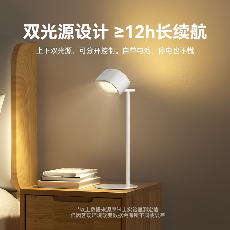 MO灯AX摩米士多功能充电台磁护眼学习宿舍学生寝室床头夹子M吸灯