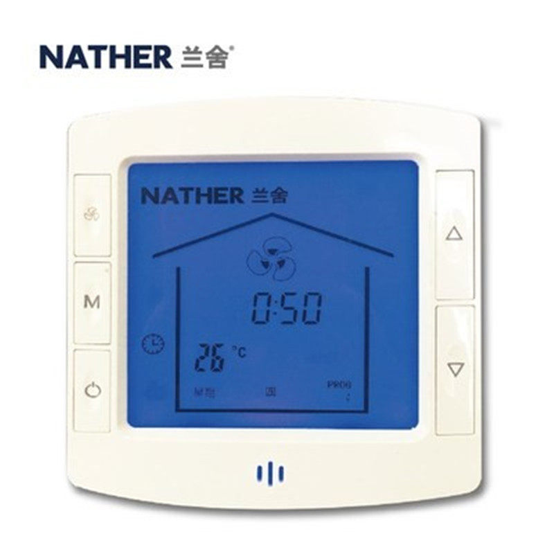 兰机新风系统控制面板KD-1线控器温控器关风舍控器控制开新 L-2