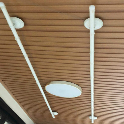 阳台升降晾衣架白色晾衣架手摇升降晒衣架瓷白晾衣杆非不锈钢杆