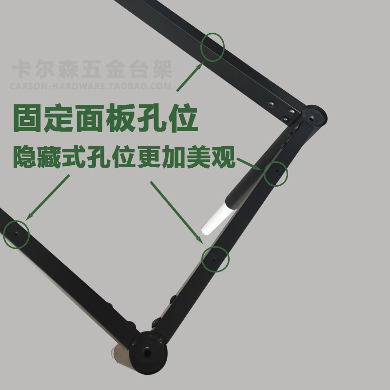 升降家具桌腿可伸缩办公支脚吧台调节高度桌撑柱电脑书桌漆烤桌架
