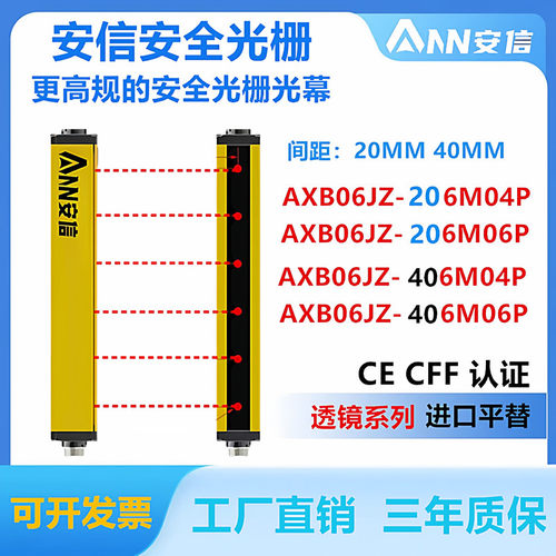 安信安全光栅AXB06JZ-206M06P