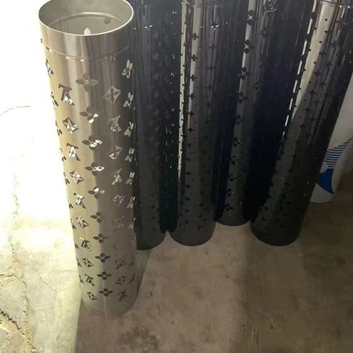 防烫网不锈钢排烟管隔热网烟囱管防护罩取暖炉壁炉烟囱管防烫网罩