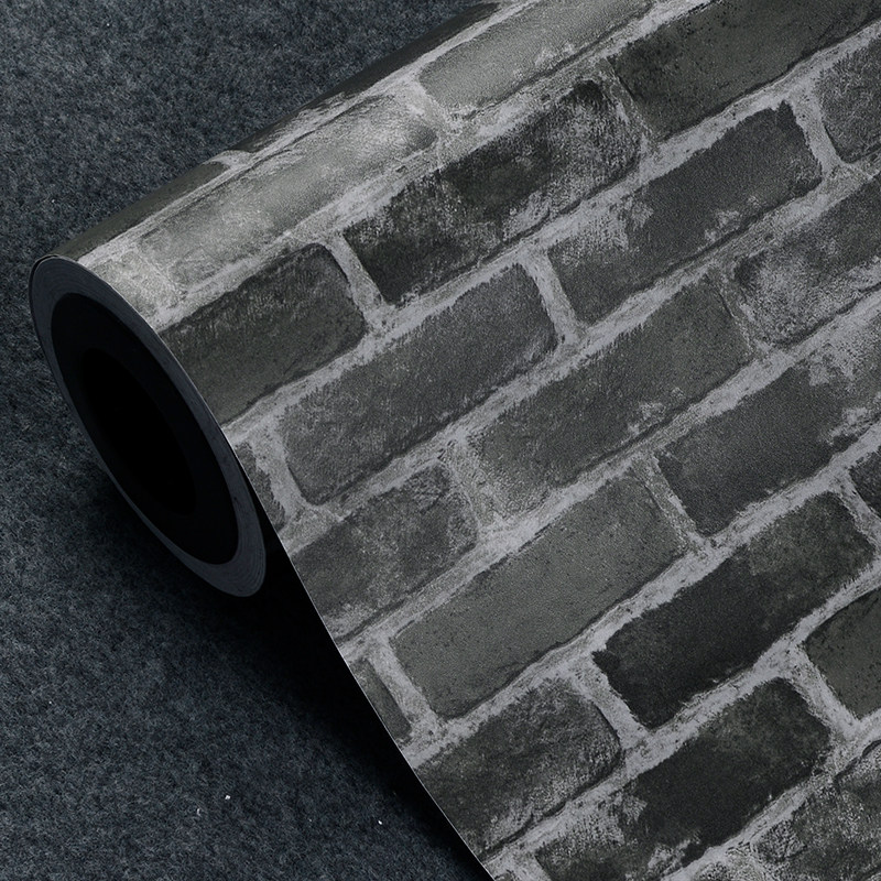 墙纸自粘复古仿真砖纹红砖青砖PVC客厅墙贴防水防水防潮防霉壁纸,家居饰品,软装墙贴,淘宝优惠券,粉丝福利购,淘宝优惠卷