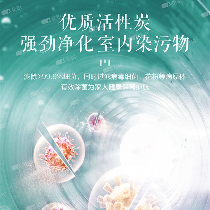 配壳好森林氧吧健康仪空气净化器KJ410F-W01过滤网 WK-JH-808滤芯