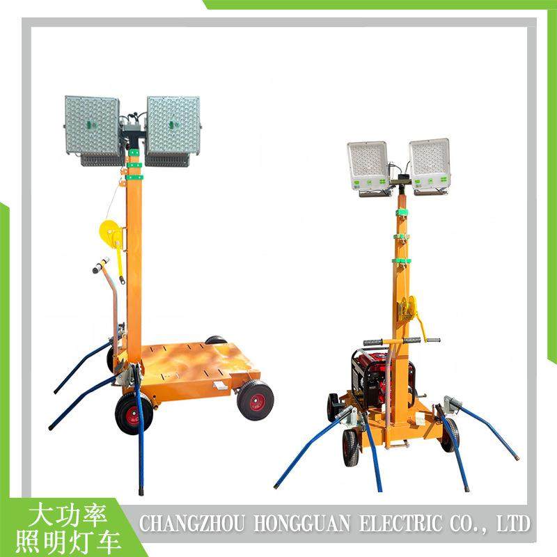 Handliftmast手摇升降桅杆4m5m6m8m9m/MobileTowerLight立杆