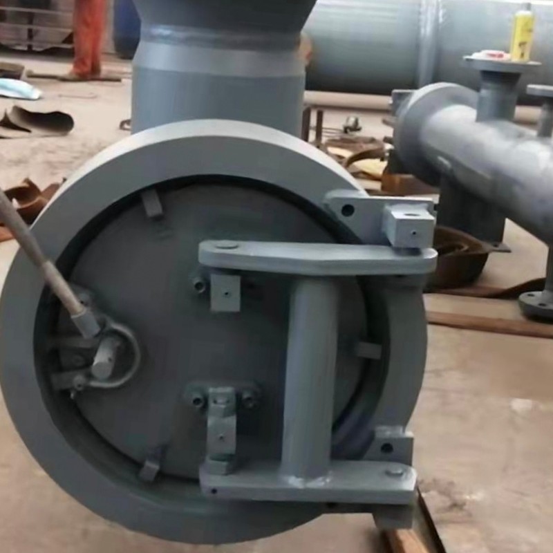 插扣锁环卡箍式压力环型石油化工管道收发球筒配件接管角