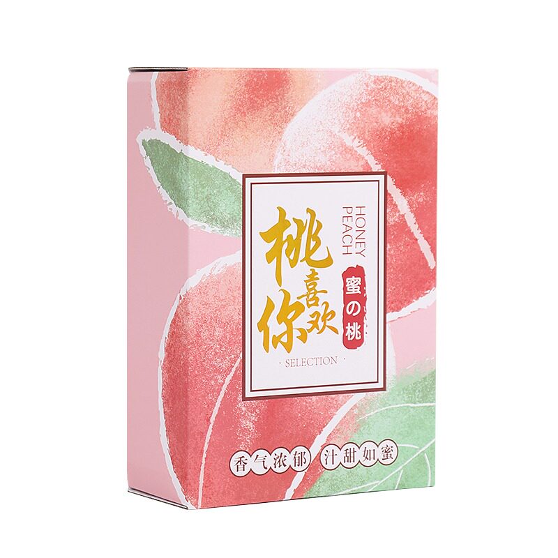 水盒桃包装盒高档礼盒6/蜜2粒装水果礼品盒桃子纸箱礼盒空1子