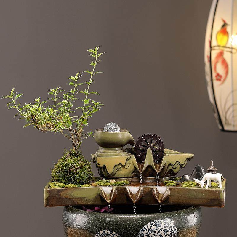 鱼缸鱼池鱼盆喷泉流水器水缸景观瀑布摆件造景循环水过滤装饰配件,玩具/童车/益智/积木/模型,其它,淘宝优惠券,粉丝福利购,淘宝优惠卷