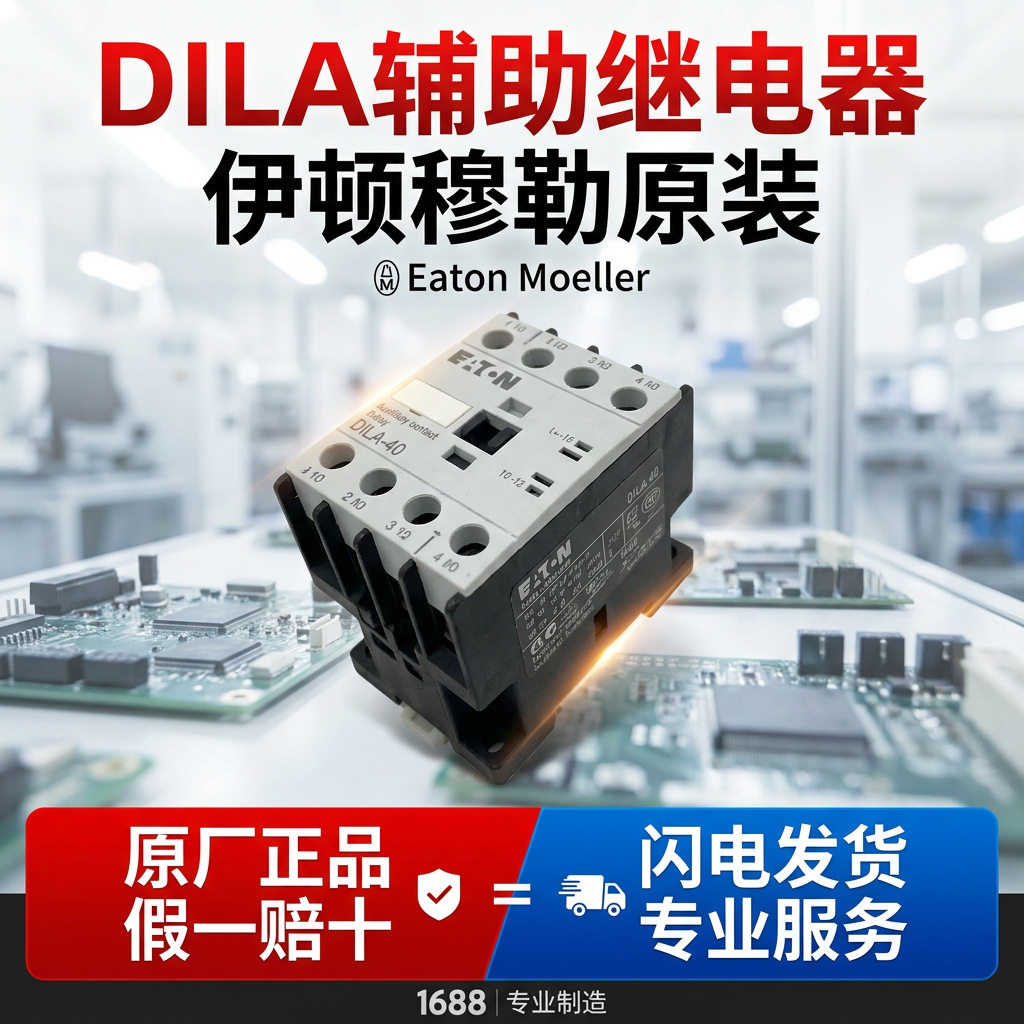 伊顿穆勒交流接触器DILM系列三相电动机起动器9A12A18A25A电磁式
