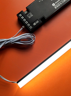 卡玻璃10mmLED线性灯高亮硬灯条灯带线条灯衣柜玻璃展柜酒柜透光