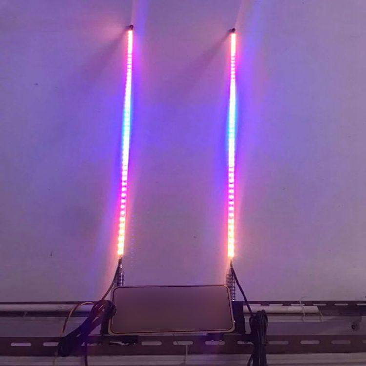 24v货车12v轿车机车後备箱改装领航灯跑马流水爆闪七彩发光天线,家装灯饰光源,投影灯,淘宝优惠券,粉丝福利购,淘宝优惠卷