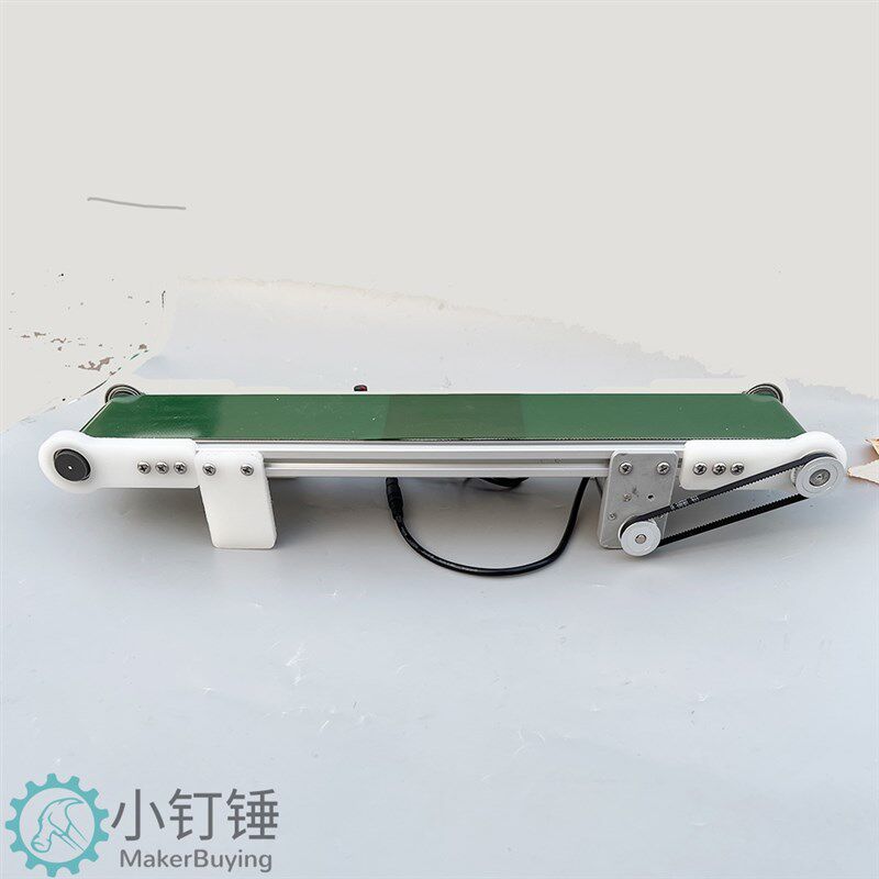 升级版小型桌面传送带流水线输送机PP塑料PVC自动化摩檫力实验科