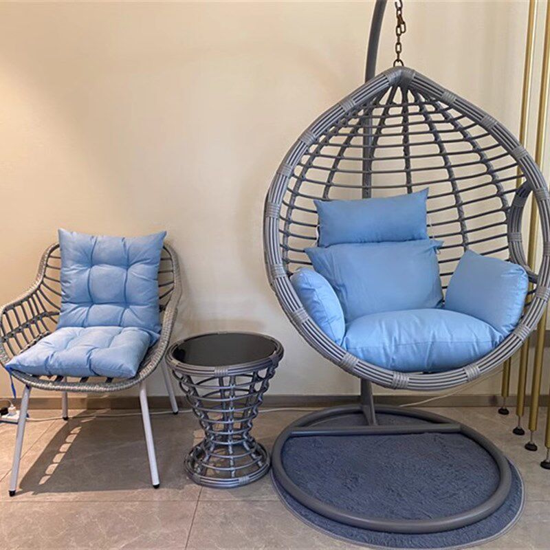 阳台单人灰色吊椅茶几椅子摇篮椅吊篮藤椅秋千吊兰床室内家用摇椅,住宅家具,吊篮/吊椅,淘宝优惠券,粉丝福利购,淘宝优惠卷