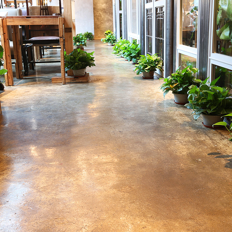 慕凯风复古地坪漆仿古地板漆水泥地面漆水性油性艺术涂料工业风