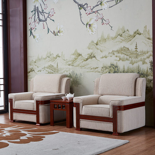 简约会议室沙发 布艺商务贵宾办公沙发 办公家具小型接待会客直销