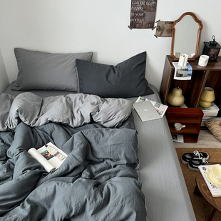 被套品150x200x230枕套48 74床磨毛被罩床笠人被180x220