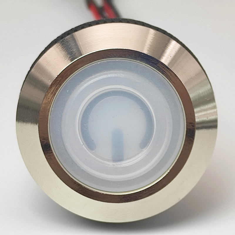 飞林炉灶防水风机开关 燃气炒灶不锈钢按钮开关 点火启动开关配件